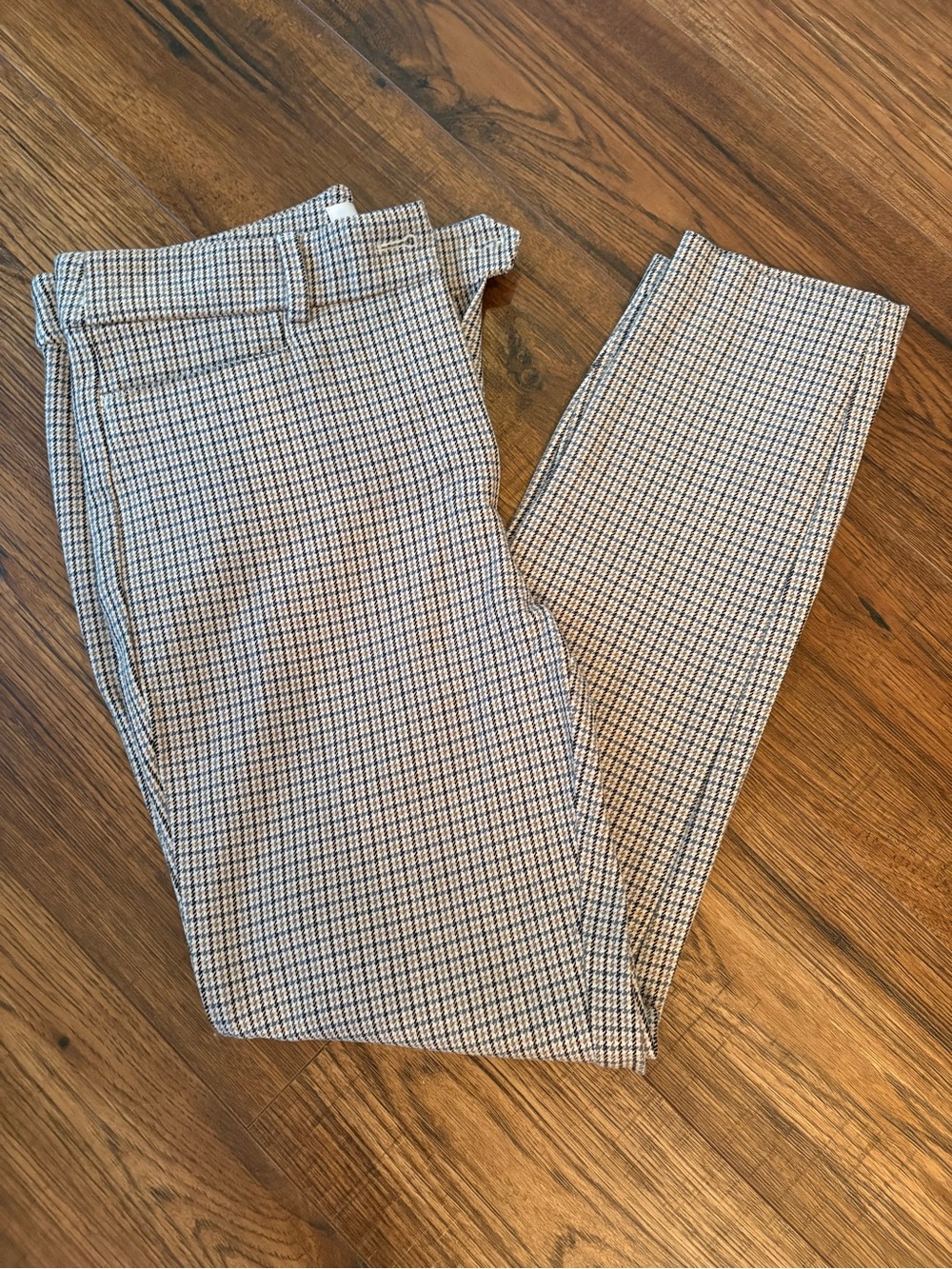 LOFT Sutton Skinny Women's Checked Ankle Pants